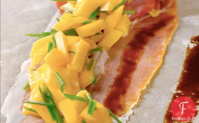 Prosciutto Con Pesche E Aceto Balsamico
