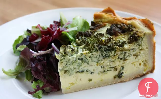 Asparagi alla griglia e Feta Quiche