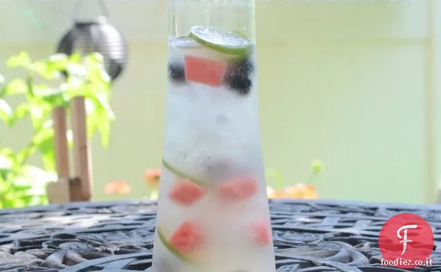 Sangria di anguria e mora