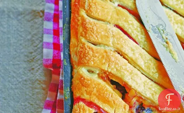 Torta alla crema di ciliegie Jalousie