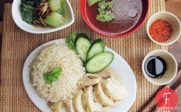 Set di riso al pollo hainanese