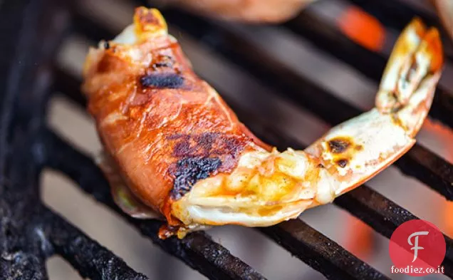 Prosciutto Crudo con Mozzarella e Basilico