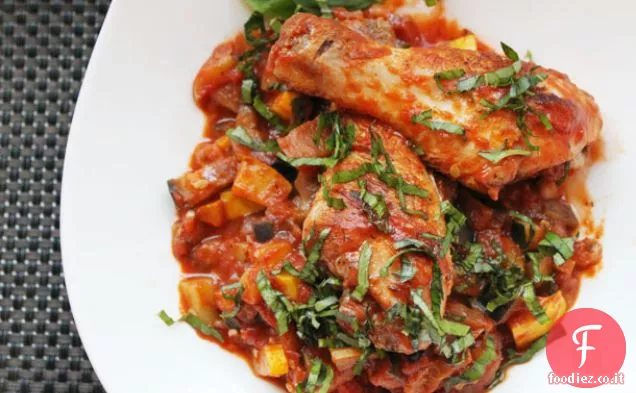 Ratatouille facile con pollo