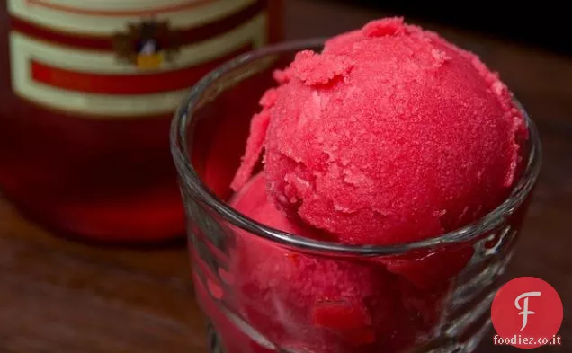 Sorbetto al Lampone-Campari