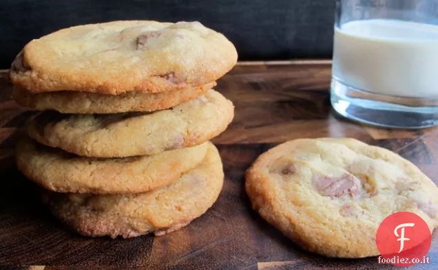 Biscotti al cioccolato al latte malto gommoso