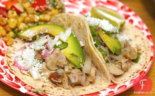 Pollo Verde Cile Tacos