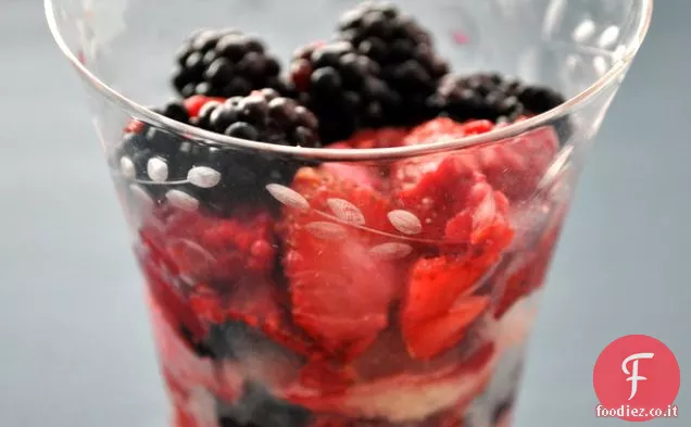 Parfaits di budino di estate
