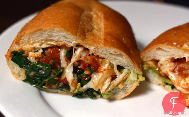 Chipotle Gamberetti e formaggio Torta