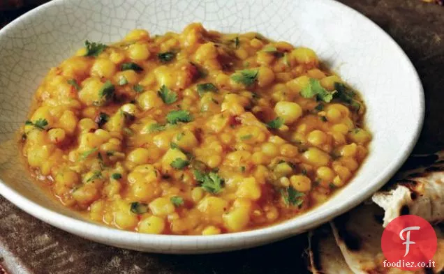 Smoky Yellow Split Peas (Tamatar Chana Dal) dall ' Indian Cooking Spiegato