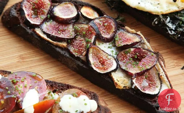 Taleggio e Tartine di Fichi Mission