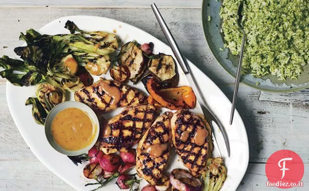 Riso allo zenzero e coriandolo