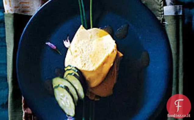 Mousse di riccio di mare con Vinaigrette allo Zenzero