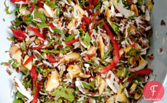 Insalata di riso mango e cocco