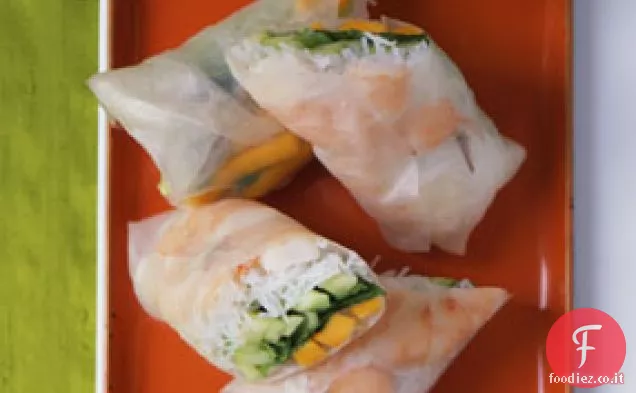 Mango Gamberetti Rotoli estivi