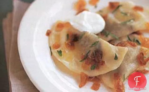 Pierogie di funghi selvatici