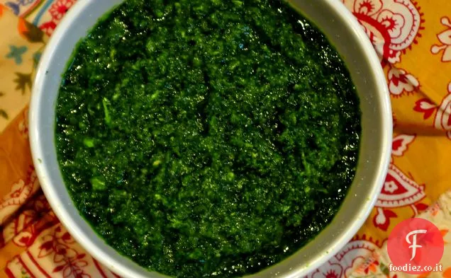 Zuppa di prezzemolo di cavolo nero