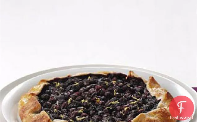 Galette ai Mirtilli con Gelato al Limone