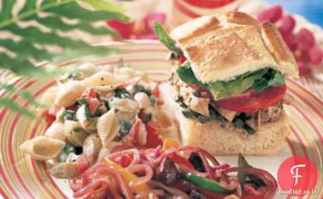 Padella di pollo alla griglia Bagnat