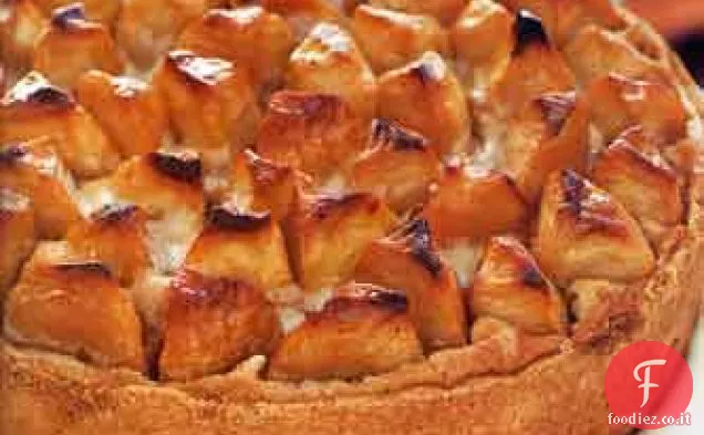 Crostata di mele di campagna con burro marrone speziato