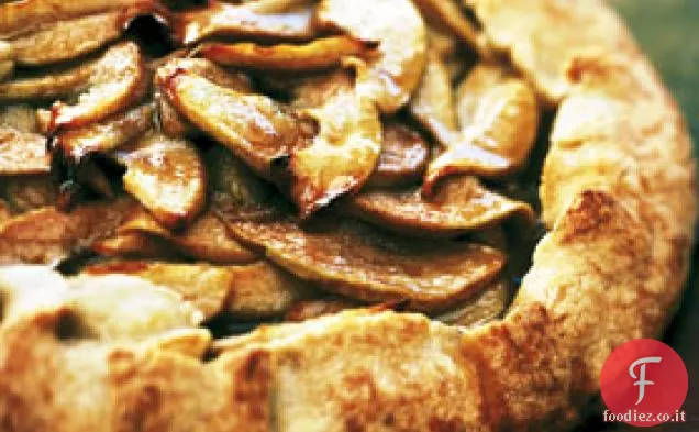 Crostata Rustica di Pere con Riesling tardivo