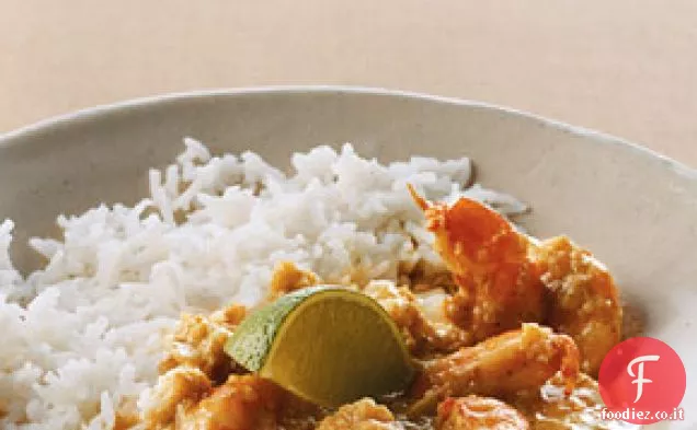 Curry di gamberetti