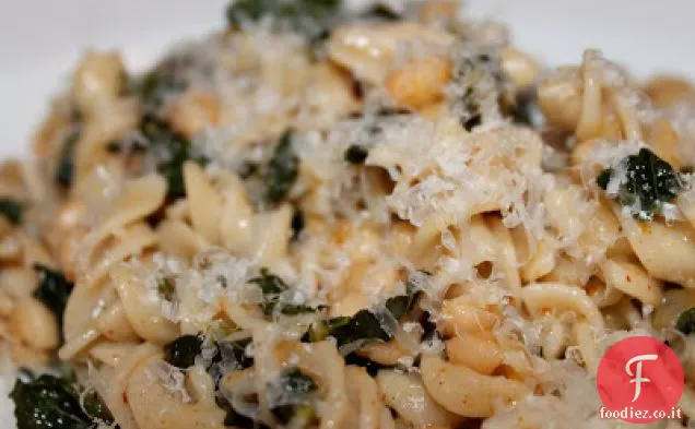 Kale & Navy Pasta di fagioli con Paprika affumicata