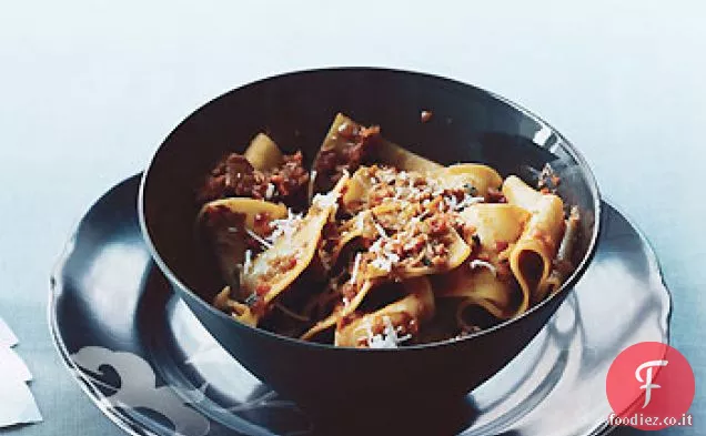 Pappardelle alla Bolognese di Verdure