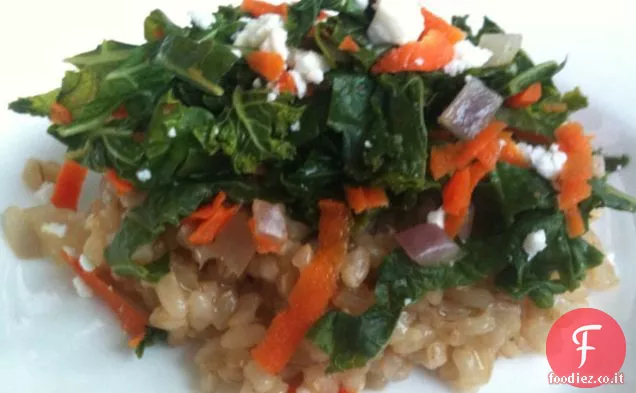 Settimana verde: Cavolo, Feta e carota Super Toss