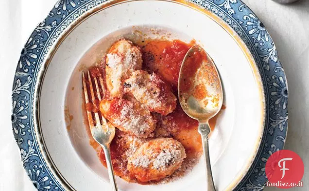 Gnudi di Ricotta al Pomodoro