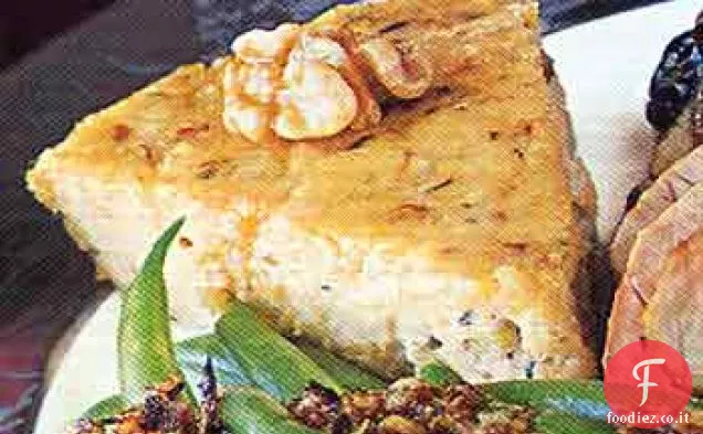 Triangoli di Polenta con Rosmarino e Noci