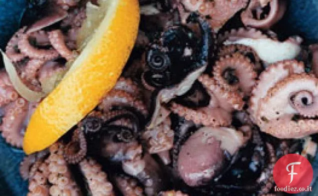 Insalata di polpo bambino