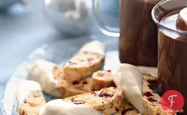 Biscotti al Pistacchio, Lampone e Cioccolato Bianco