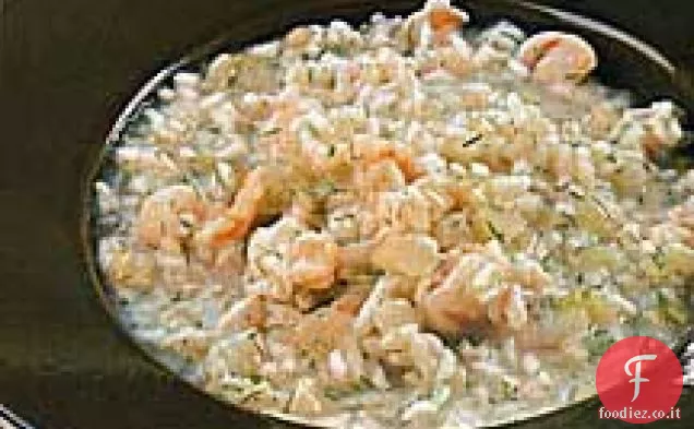 Risotto di gamberi e Finocchi