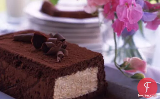 Torta Moka con Semifreddo al Maltato