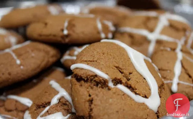 Kale Deli di Natale in bocca Vegan Gingersnaps