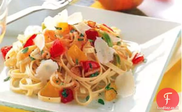 Fettuccine di Pomodoro Tricolore