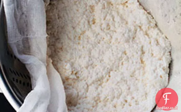 Ricotta fresca fatta in casa