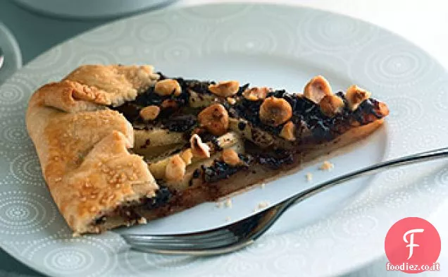 Crostata di Pere, Cioccolato e Nocciole
