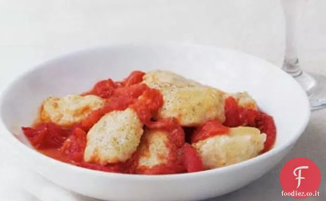 Gnocchi di Ricotta con Pomodoro Arrosto