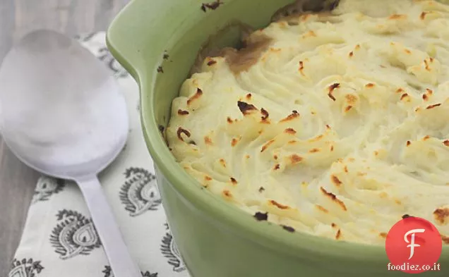 Torta di pastore vegetariano pigro