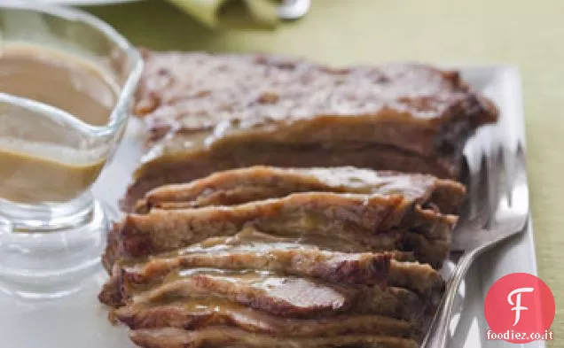 Petto brasato con trentasei spicchi d'aglio