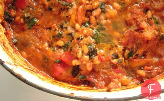 Zuppa di pane due volte cotto toscano