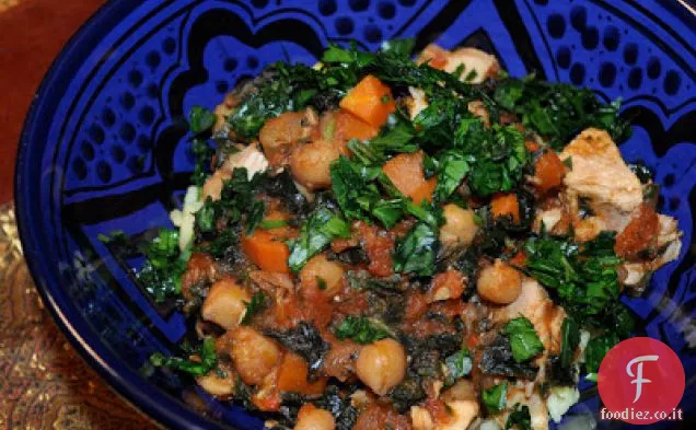 Stufato di verdure di ispirazione marocchina