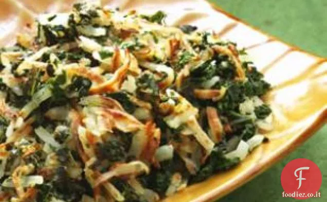 Hash di cavolo e patate