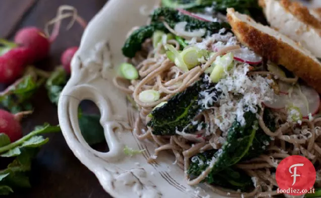 Aglio Soba Noodle Ricetta