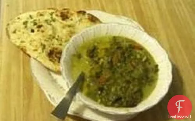 Saag di cavoli e spinaci