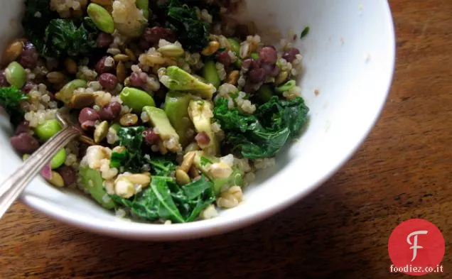 Quinoa con fagioli Adzuki e Avocado