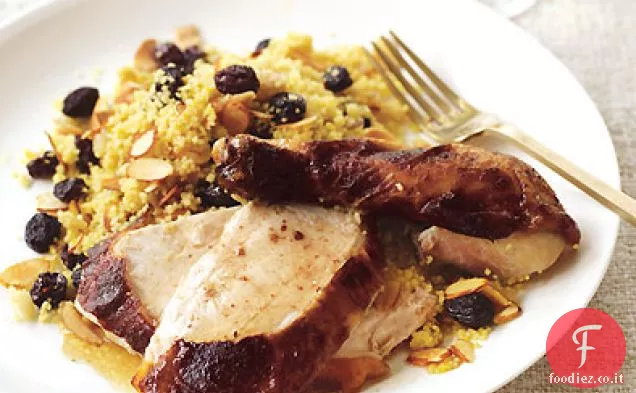 Pollo arrosto in stile marocchino