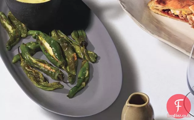 Peperoni Padrón Ripieni di formaggio Tetilla