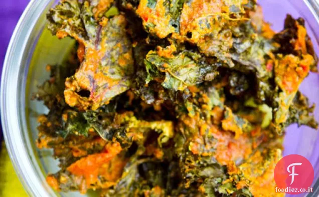 Chips di cavolo piccante